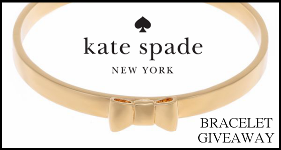 Kate Spade New York Take A Bow Bracelet Giveaway