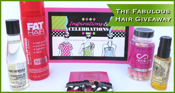 The Fabulous Hair Giveaway - Haircare Products & Accessories