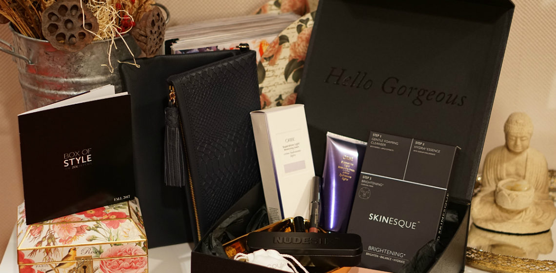Falling in Love with The Glamorous Fall 2017 Box of Style from The Zoe Report