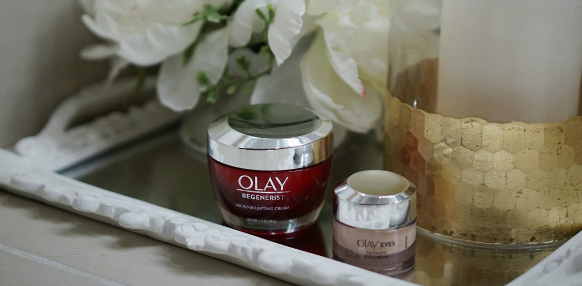 Olay 28 Day Challenge - Olay Regenerist Micro-Sculpting Cream and Olay Eyes