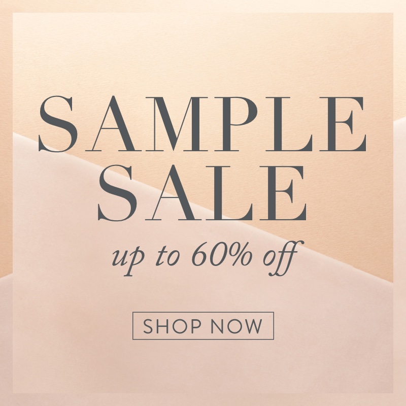 Julie Vos Sample Sale
