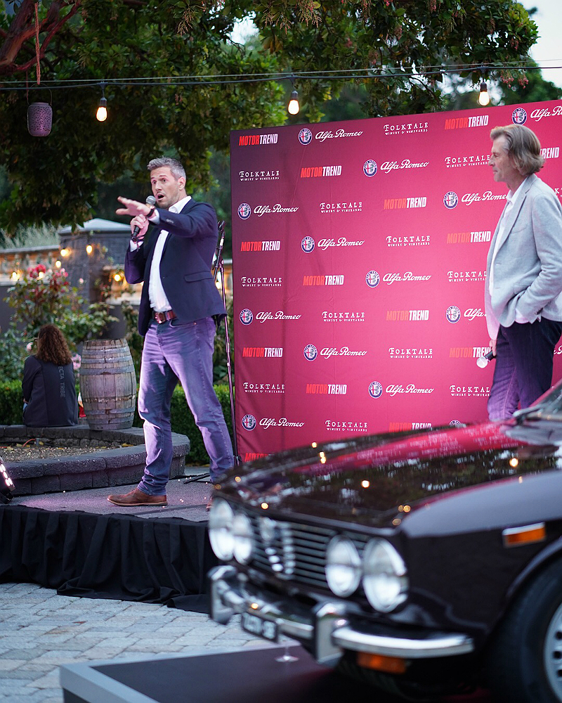 Monterey Car Week 2018 - Alfa Romeo VIP Party Ant Anstead and Motor Trend