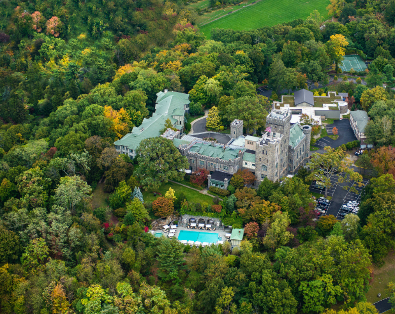 The Coziest Luxury Hotels for Viewing Fall Foliage - Castle Hotel and Spa