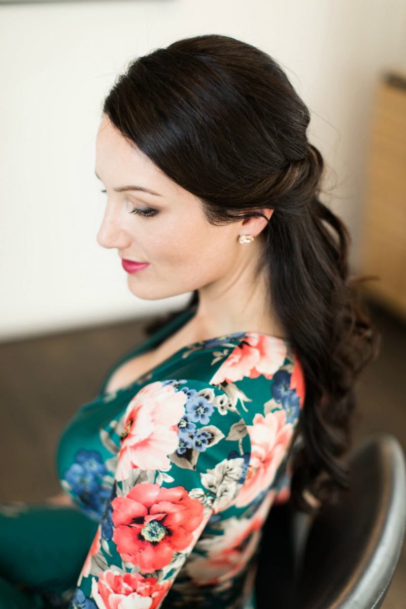 Hairstyle Tutorial - Gorgeous Half-up Half-down Hairstyle