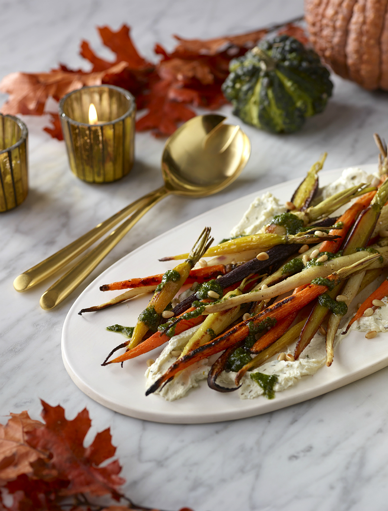 Gourmet Holiday Recipes from Celebrity Chefs & Restaurateurs - Boursin Carrot Top