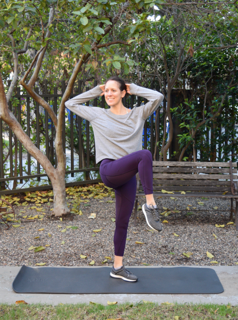 Self-Love Workout - Elbow to Knee Exercise