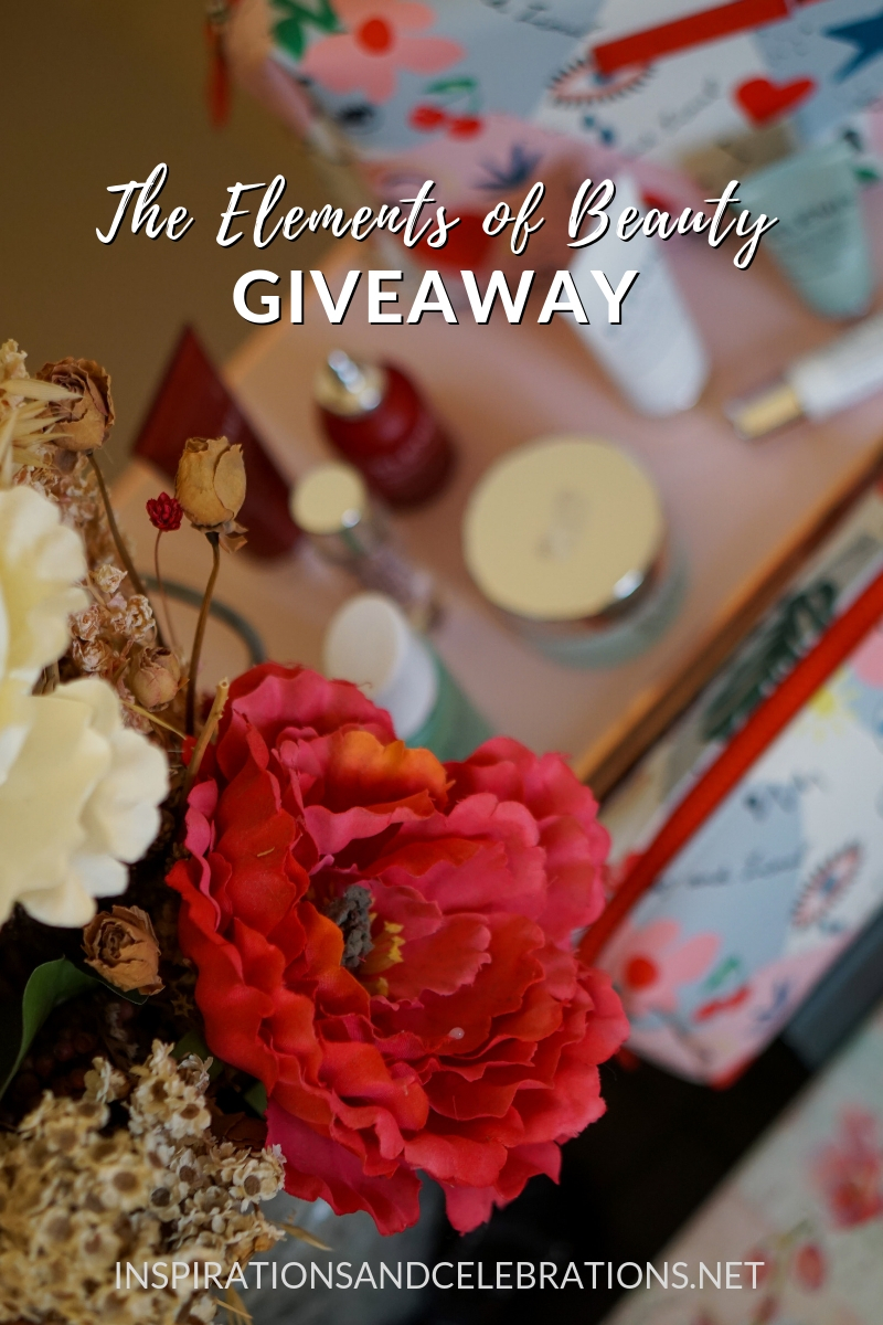 The Elements of Beauty Giveaway from Inspirations & Celebrations