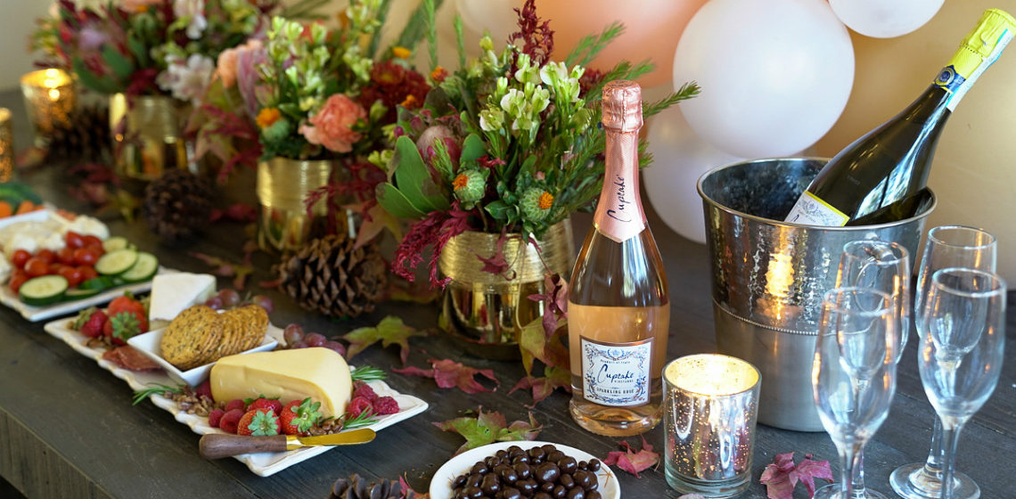 Holiday Entertaining Guide: How To Host a Bubbles & Bites Happy Hour